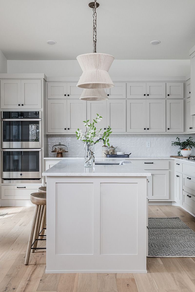 Renovated open-plan kitchen in a Chelsea loft residence
